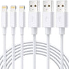 3-Pack: Lightning Cable for Apple iPhone, iPad