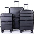 3-Pack: Lightweight Suitcases with TSA Lock by DailySale
