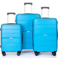3-Pack: Lightweight Suitcases with TSA Lock by DailySale