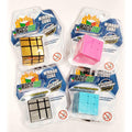 3-Pack: Magic Cube 3x3 Block Brain Teaser Cube Puzzle Toy by DailySale