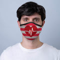 3-Pack: Medical Prints Nurse Inspired Double Layer Reusable Face Mask With Adjustable Loop by DailySale