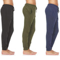 3-Pack: Men's Cotton Lounge Jogger Pants by DailySale