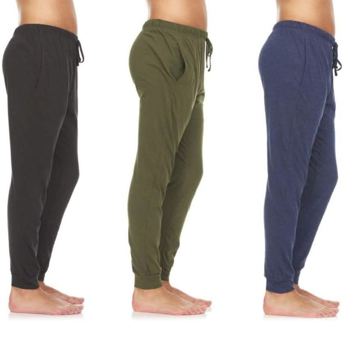 3-Pack: Men's Cotton Lounge Jogger Pants by DailySale