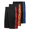 3-Pack: Men's Moisture Wicking Active Athletic Performance Shorts by DailySale