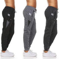 3-Pack: Men's Moisture-Wicking Jogger Pants with Zipper Pockets by DailySale