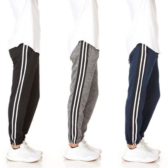 3-Pack: Men's Slim-Fit Sweatpants Fleece Joggers by DailySale