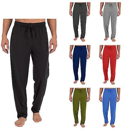 3-Pack: Men's Solid Sleep Pajama Pants by DailySale