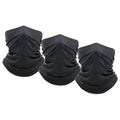 3-Pack: Moisture Wicking Breathable Stretch Gaiter Neck Face Mask by DailySale
