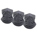 3-Pack: Moisture Wicking Breathable Stretch Gaiter Neck Face Mask by DailySale