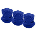 3-Pack: Moisture Wicking Breathable Stretch Gaiter Neck Face Mask by DailySale