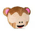 3-Pack: Monkey Emoji Pillows by DailySale