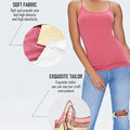 3-Pack: Mystery Deal: Women's Stretchy Camisole Spaghetti Strap Tank Top by DailySale