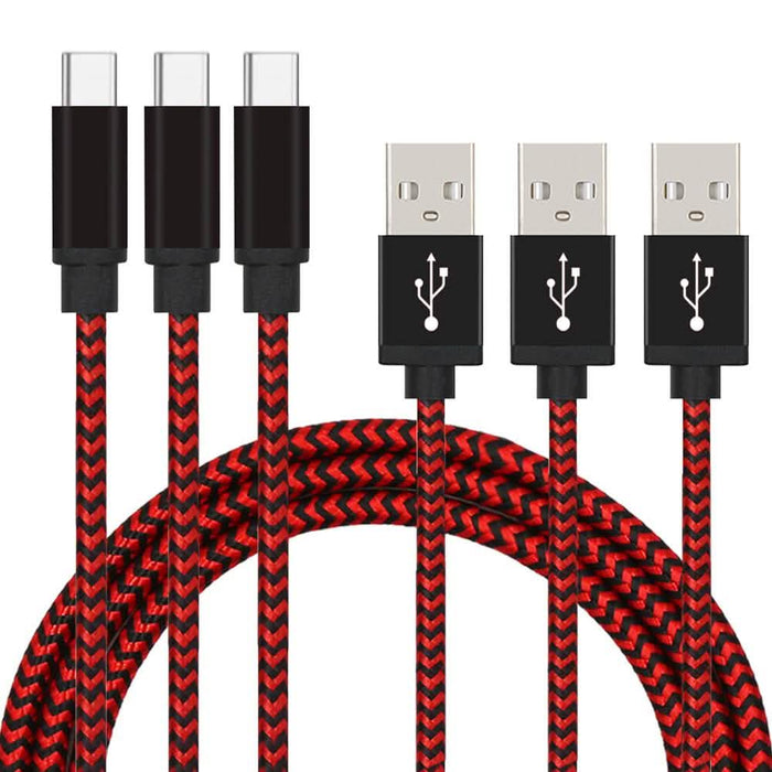 3-Pack: Nylon Braided Cables by DailySale
