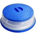3-Pack: OUZIFISH 10.5 inch Collapsible Food Plate Lid Cover by DailySale