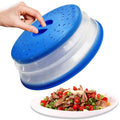 3-Pack: OUZIFISH 10.5 inch Collapsible Food Plate Lid Cover by DailySale