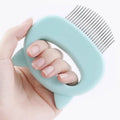 3-Pack: Pet Deshedding Brush Grooming and Shedding Matted Fur Remover Massage Dematting Tool by DailySale