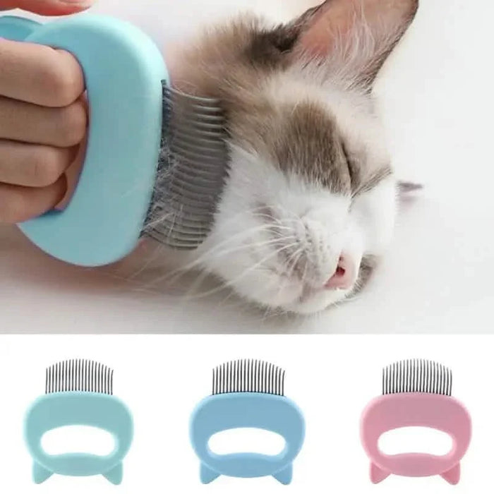 3-Pack: Pet Deshedding Brush Grooming and Shedding Matted Fur Remover Massage Dematting Tool by DailySale