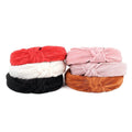 3-Pack: Pleated Solid "C" Shaped Head Band by DailySale