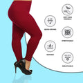3-Pack: Plus Size Women's Casual Ultra-Soft Workout Yoga Leggings by DailySale