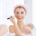 3-Pack: Puffy Terry Towel Cloth Fabric Sponge Face Wash Head Band by DailySale