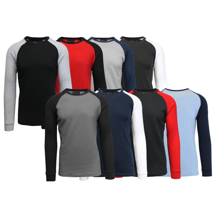 3-Pack: Raglan Sleeve Thermal Shirt by DailySale