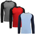 3-Pack: Raglan Sleeve Thermal Shirt by DailySale