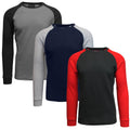 3-Pack: Raglan Sleeve Thermal Shirt by DailySale