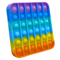 3-Pack: Rainbow Bubble Popper Anti-Stress Fidget Toy by DailySale