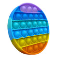 3-Pack: Rainbow Bubble Popper Anti-Stress Fidget Toy by DailySale