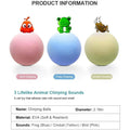 3-Pack: Realistic Chirping Balls Cat Toys by DailySale