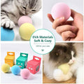 3-Pack: Realistic Chirping Balls Cat Toys by DailySale