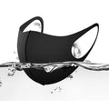 3-Pack: Reusable Black Face Mask by DailySale