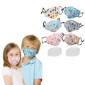3-Pack: Reusable Kids Face Mask with 6 Filters and Adjustable Earloop by DailySale