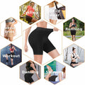 3-Pack: Slip Shorts for Women Under Dress, Comfortable Smooth Yoga Shorts by DailySale