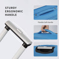 3-Pack: Softside Travel Luggage Set with TSA Lock by DailySale