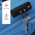 3-Pack: Softside Travel Luggage Set with TSA Lock by DailySale