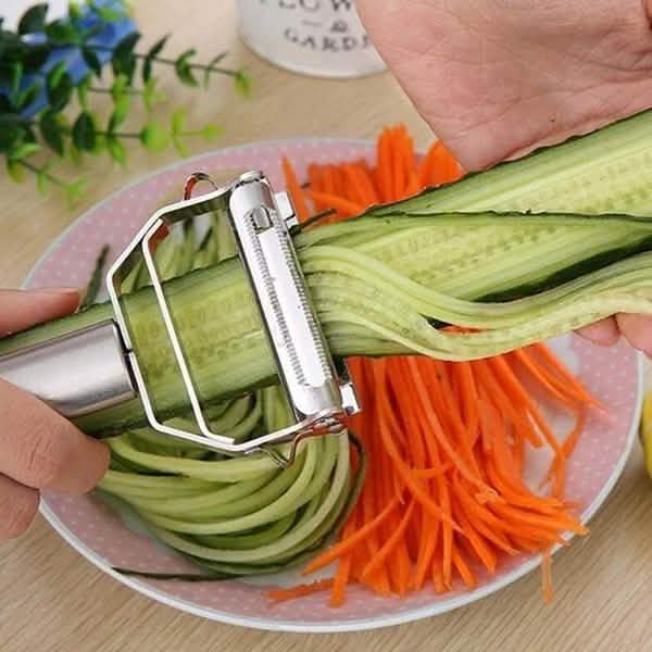 3-Pack: Stainless Steel Potato Cucumber Carrot Grater by DailySale