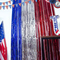 3-Pack: Tinsel Foil Fringe Curtains