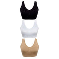 3-Pack : Total Comfort Ahh Bras by DailySale