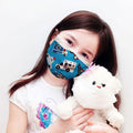 3-Pack: Two-Layer Reusable Kids Face Mask with Adjustable Earloop by DailySale