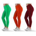 3-Pack: Ultra-Soft High Waisted Capri Leggings by DailySale