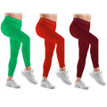 3-Pack: Ultra-Soft High Waisted Capri Leggings by DailySale