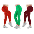 3-Pack: Ultra-Soft High Waisted Capri Leggings by DailySale