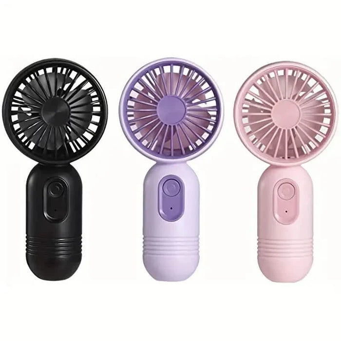 USB Rechargeable Mini Portable Fan with 3 Speeds by DailySale