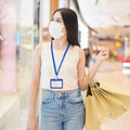 3-Pack: Waterproof Hard Case CDC Vaccination Card Holder With Lanyards by DailySale