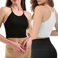 3-Pack: Women Crop Basic Tank Top Ribbed Knit Sleeveless by DailySale