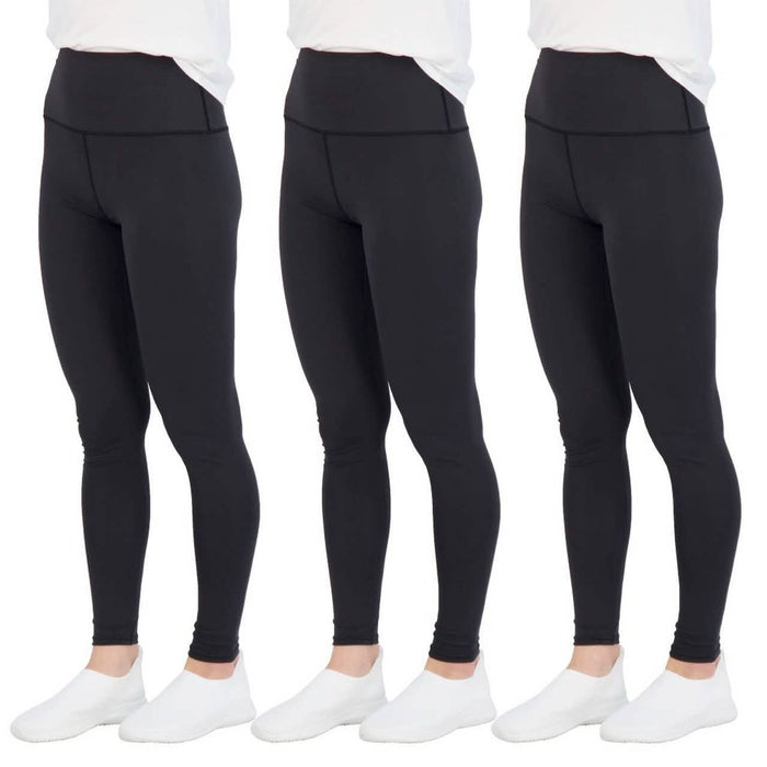3-Pack: Women's Active Athletic Performance Leggings by DailySale