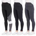 3-Pack: Women's Active Athletic Performance Leggings by DailySale