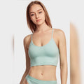 3-Pack: Women's Breathable Seamless Spaghetti Strap Sports Bra by DailySale
