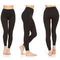 3-Pack: Women's Everyday Super Soft Slimming Brush Leggings by DailySale